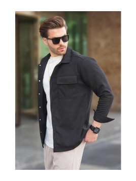 ΠΟΥΚΑΜΙΣΟ OVERSIZE ALCANTARA